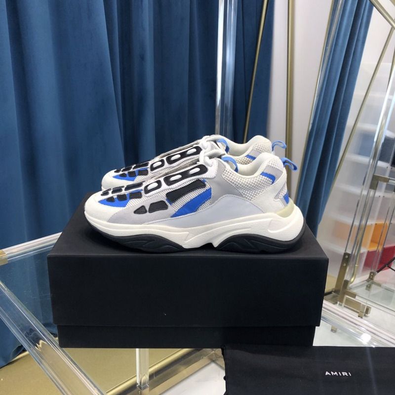 Amiri Bone Runner White & Blue