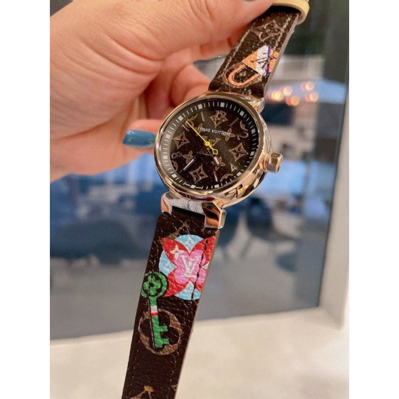 l**is V*t*n tambour monogram 28mm