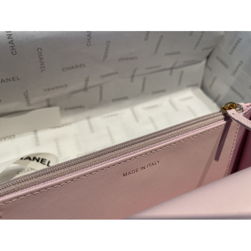 Ch*el coco trendy woc handle bag pink