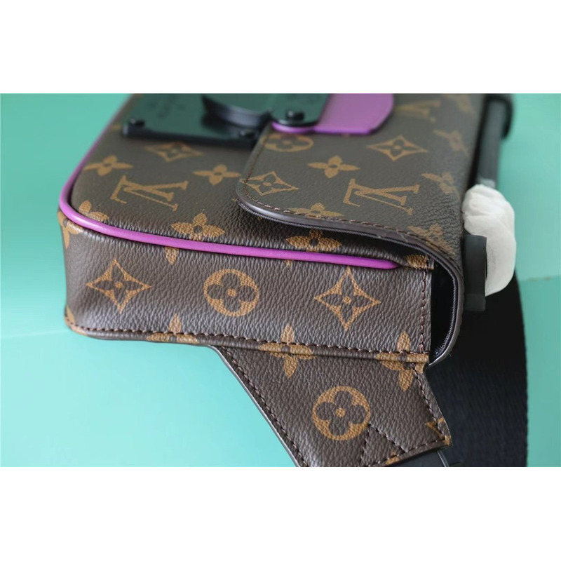 l**is V*t*n s lock sling bag macassar monogram canvas
