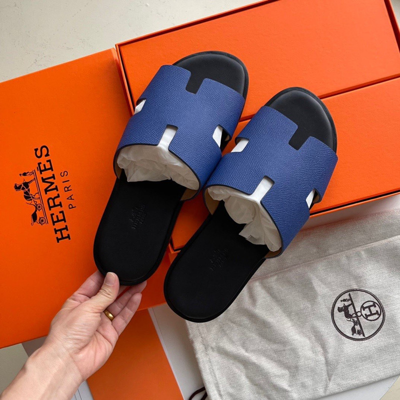 H**mes izmir sandals blue