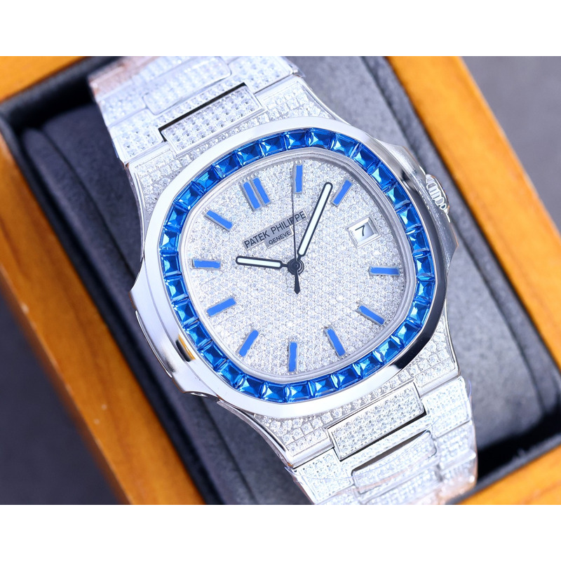 patek philippe nautilus 5711 blue emerald Di*m*nds