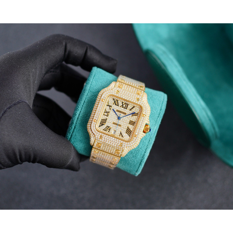 Cartier Santos De Cartier Rose Gold Unworn