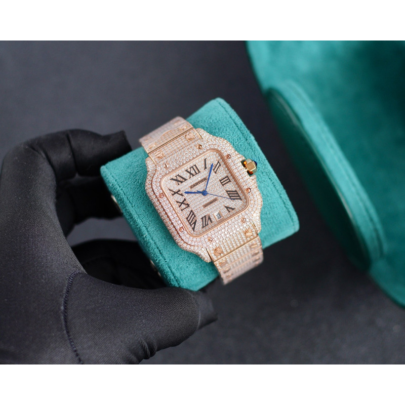 Cartier Santos De Cartier White Gold Unworn
