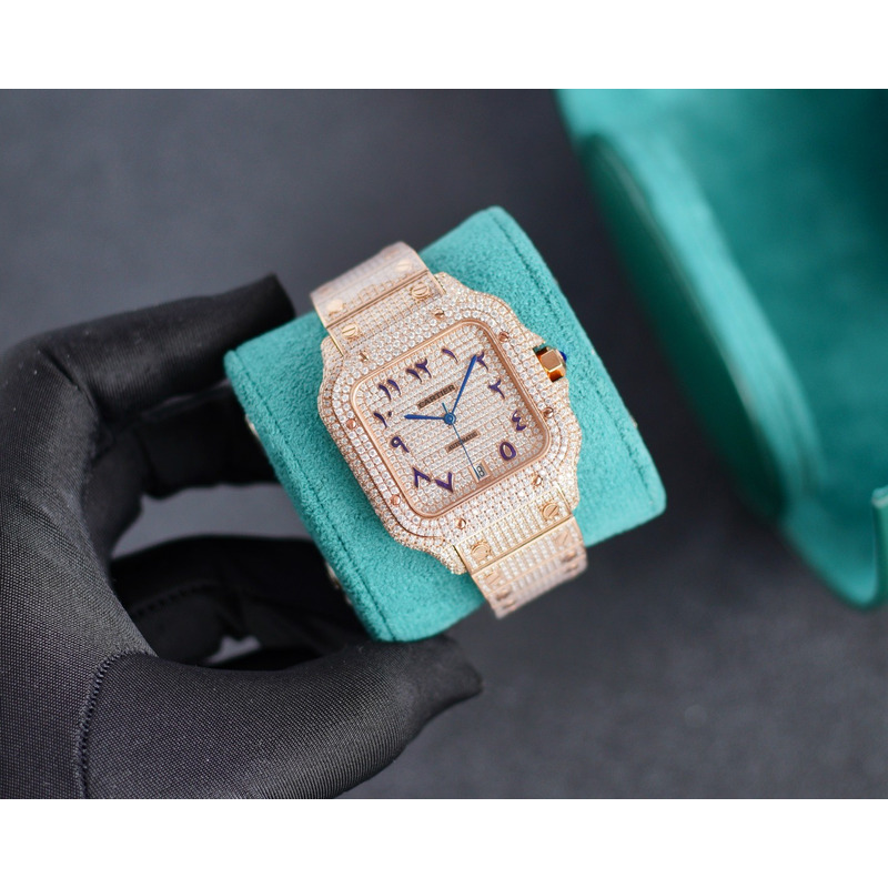 cartier santos de cartier Di*m*nds watches