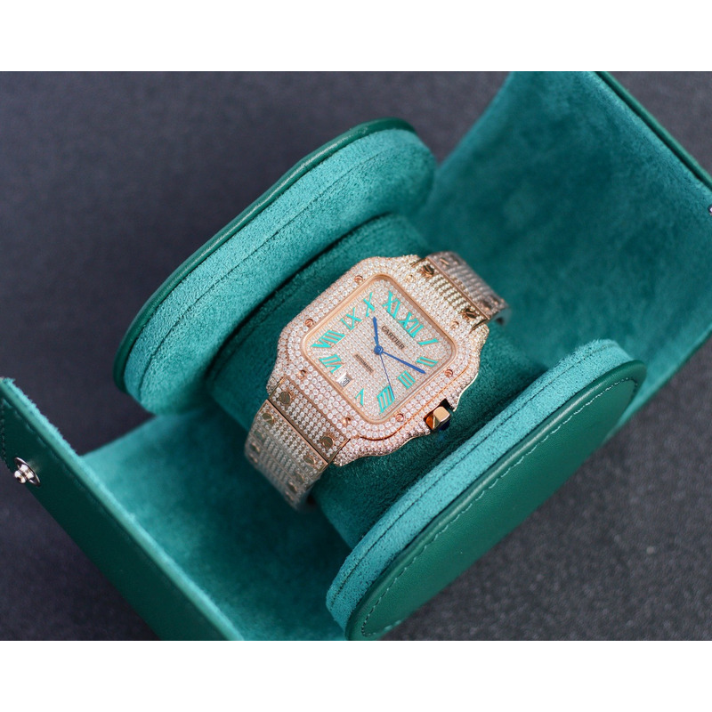 cartier santos de cartier Di*m*nds watches