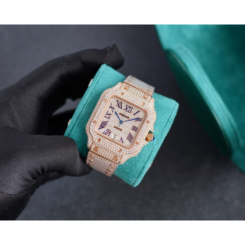 cartier santos de cartier Di*m*nds watches