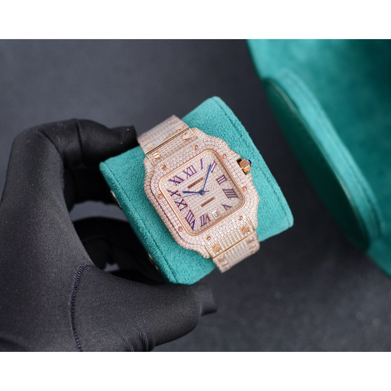 cartier santos de cartier Di*m*nds watches