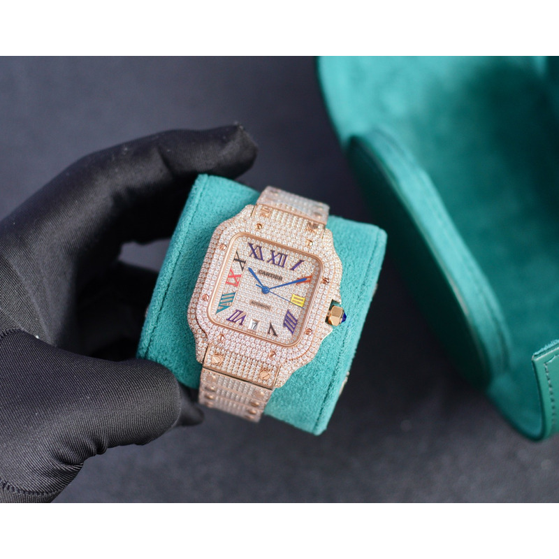 cartier santos de cartier Di*m*nds watches