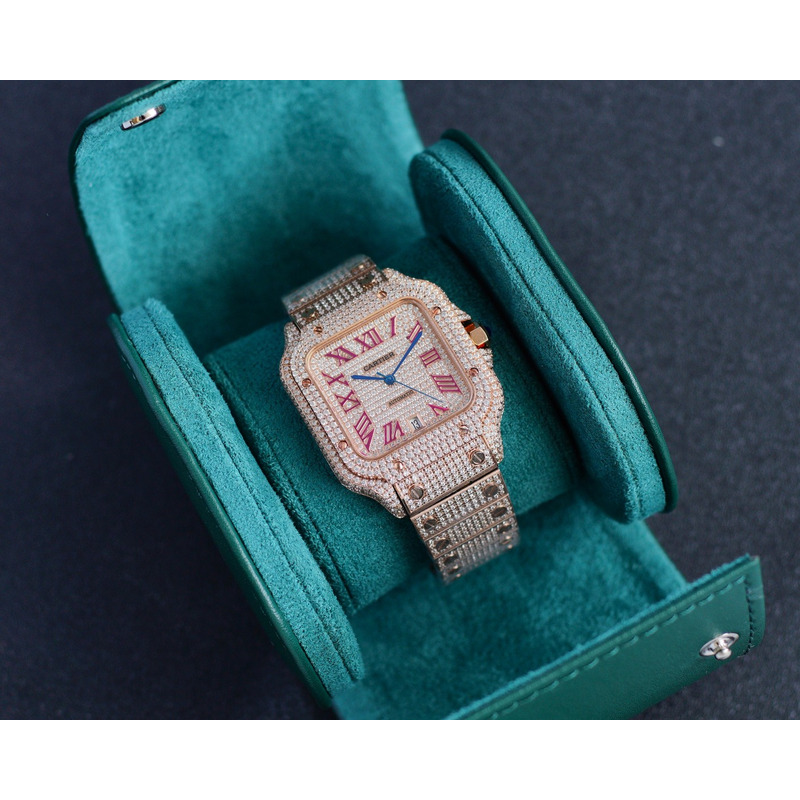 cartier santos de cartier Di*m*nds watches