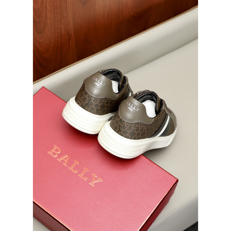Bally Wiky low-top Sneaker Olive & Black