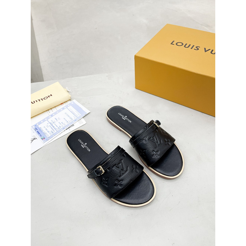 l**is V*t*n flat mules black