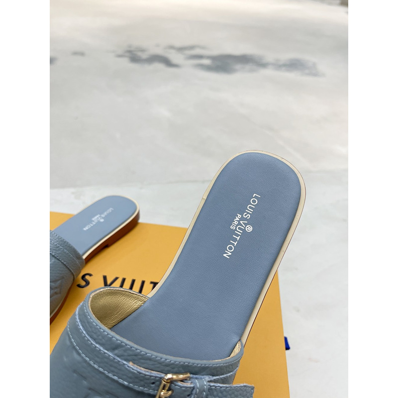 l**is V*t*n flat mules blue