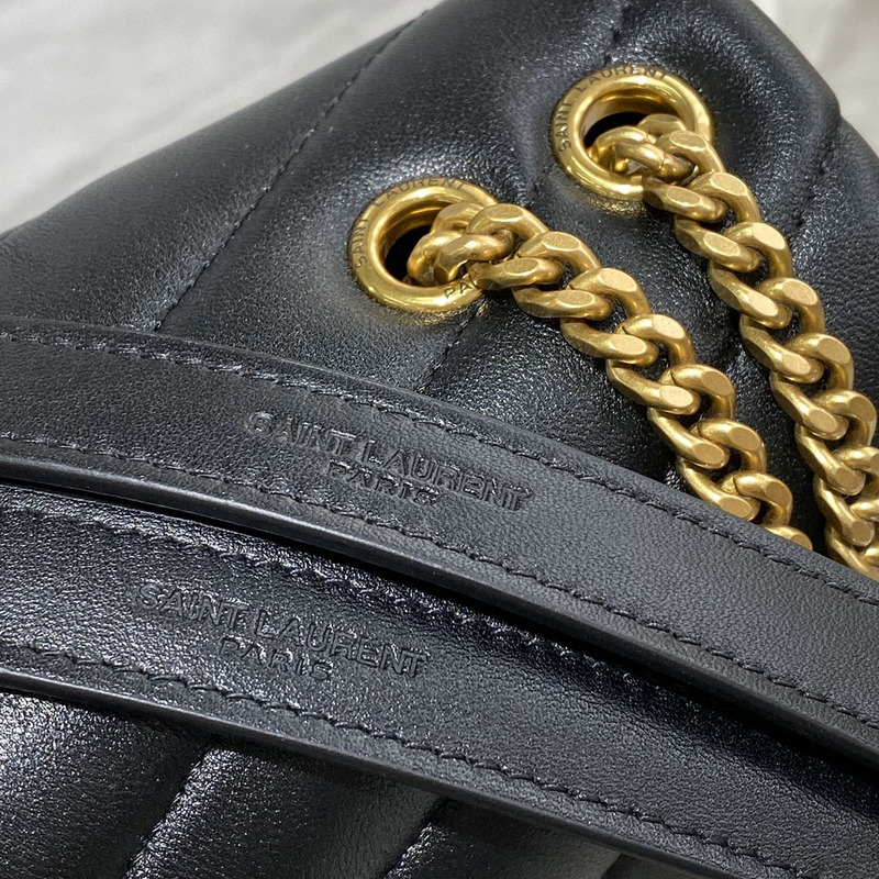 Saint Laurent Loulou Shoulder Bag Black