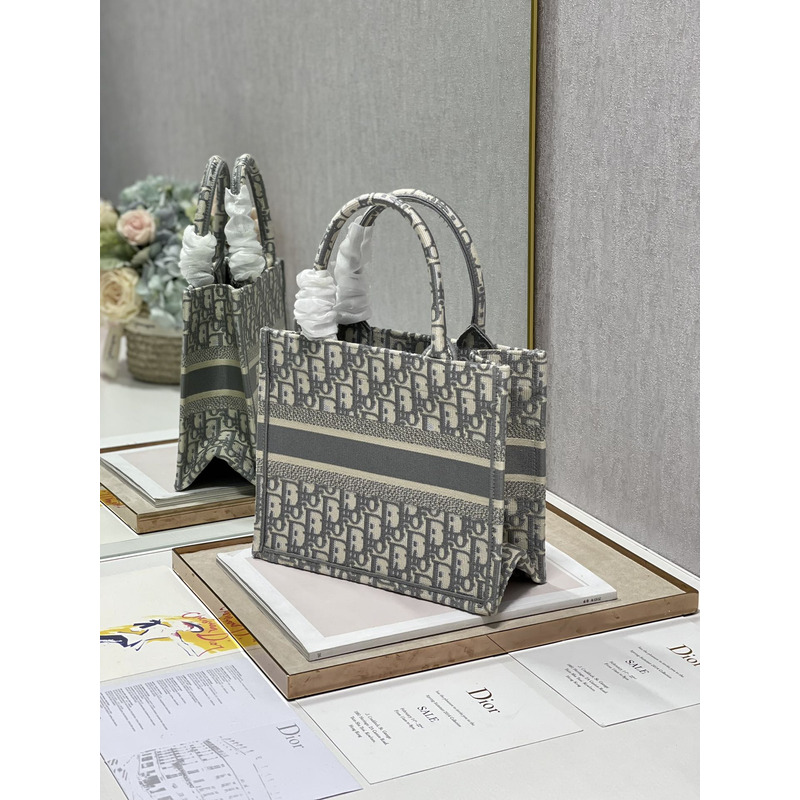 D*or book tote printed embroidery handbag kahaki s