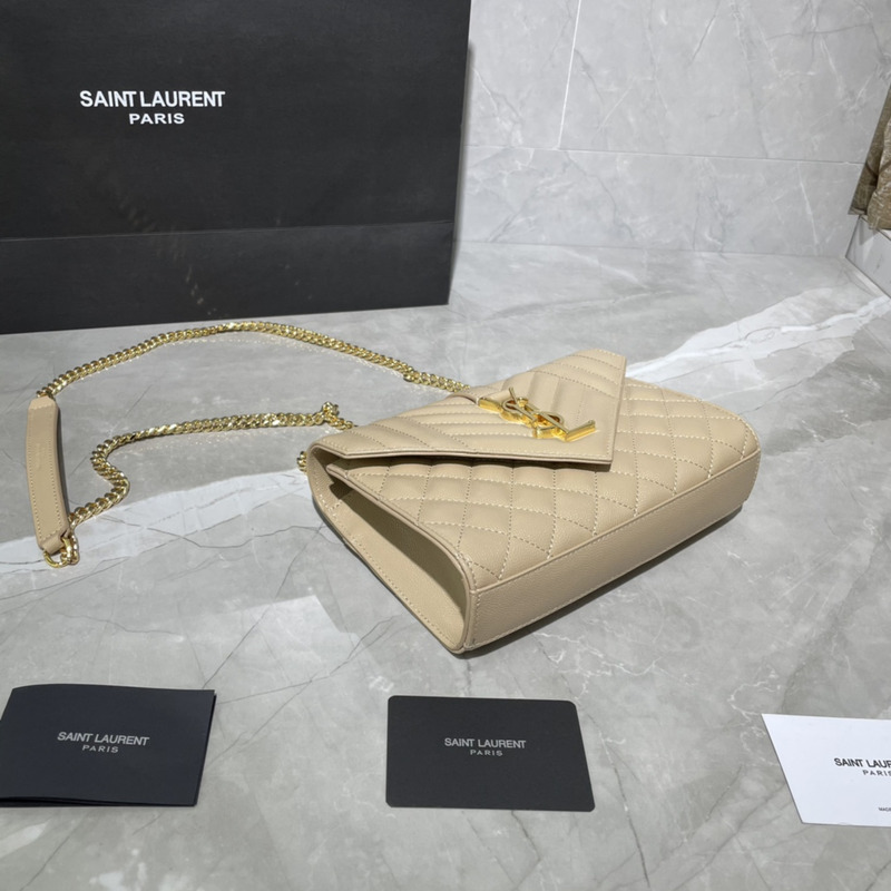 Saint Laurent Monogram Mix Matelasse Yellow