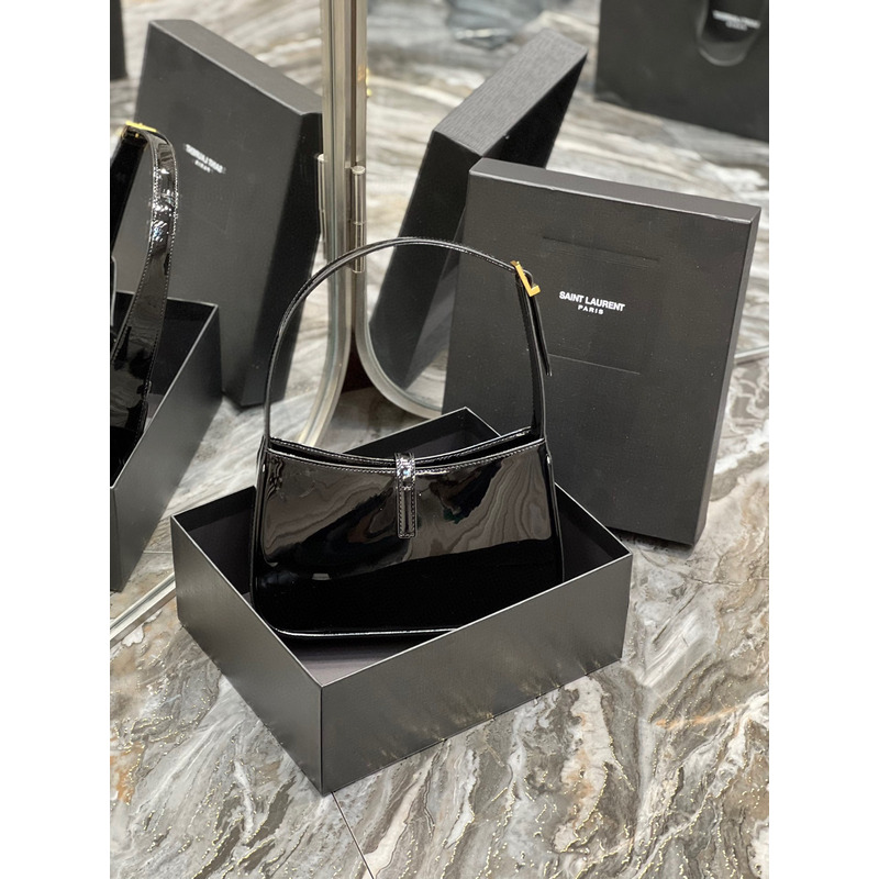 Saint Laurent Le 5A7 Stray Bag Black