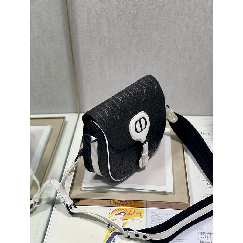 D*or large bobby bag 27×19.5×8cm black