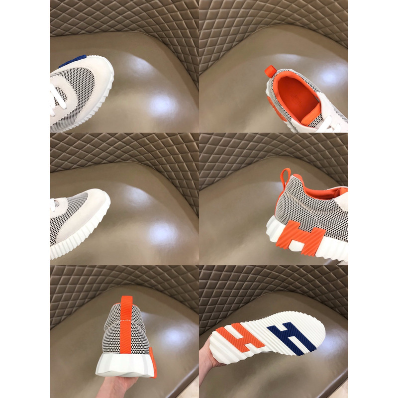 H**mes bouncing sneakers multicolore beige