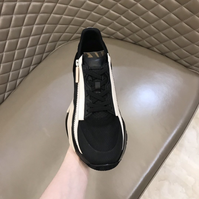 F**di nylon low-top sneakers black