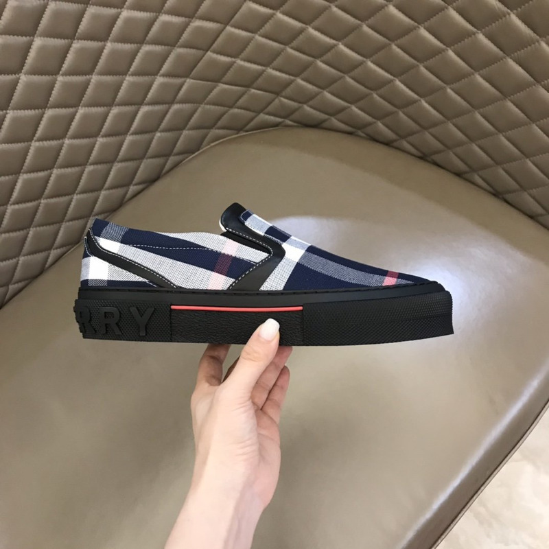 B**rry check cotton sneaker black