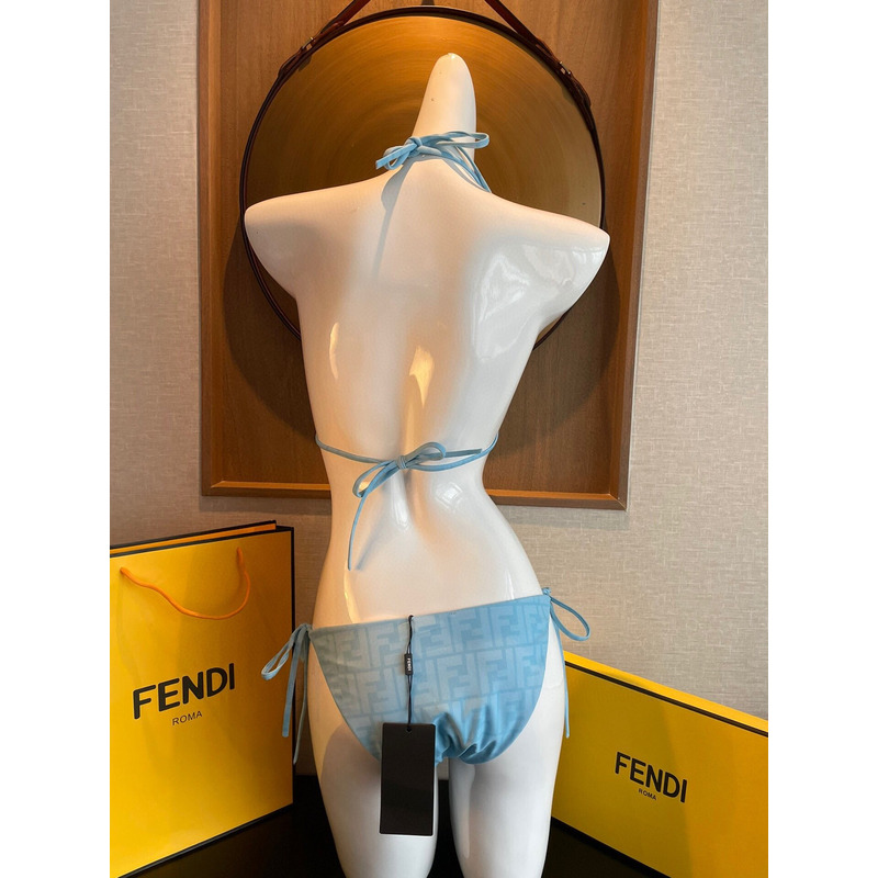 F**di lycra bikini blue