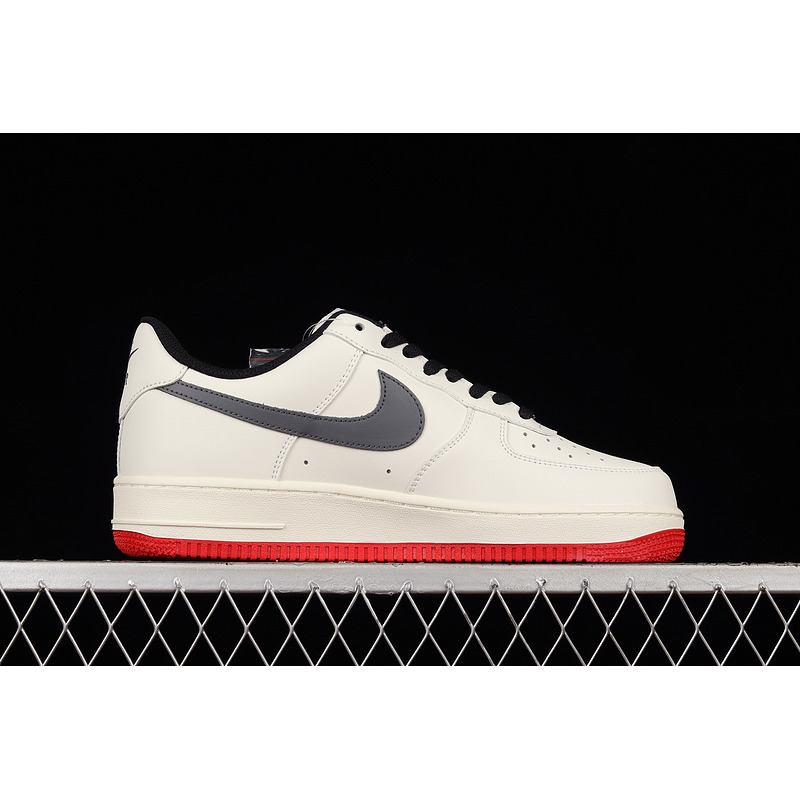 Nike Air Force 1 Low Beige Grey Red DD7798-806