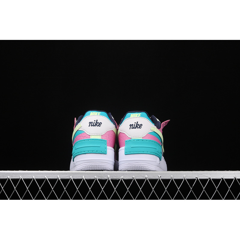 Nike Air Force 1 Low Shadow Barely Volt Oracle Aqua (W)