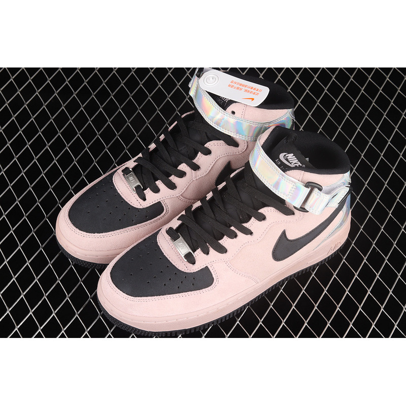 Nike Air Force 1 07 Mid Pink Black WZ3066-061
