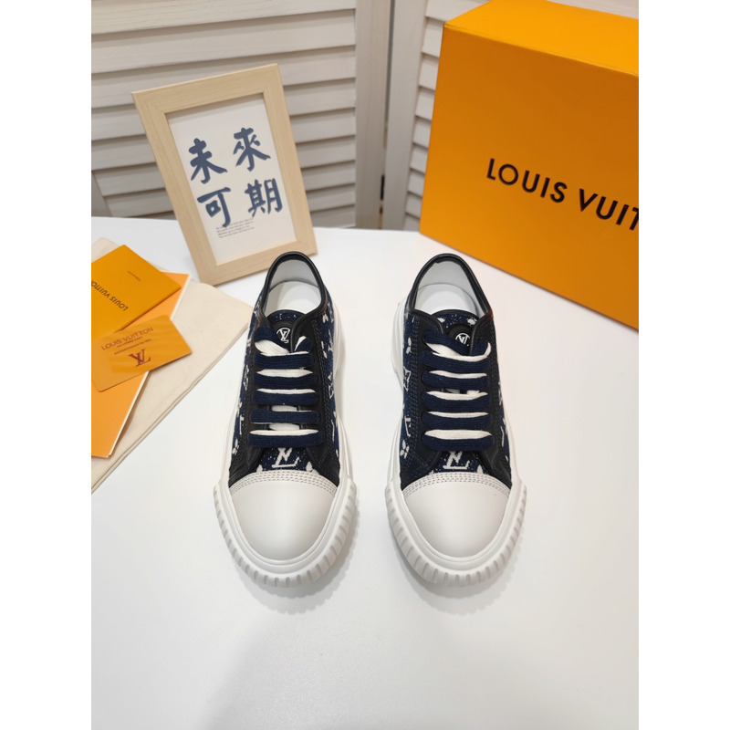 l**is V*t*n squad monogram sneaker black