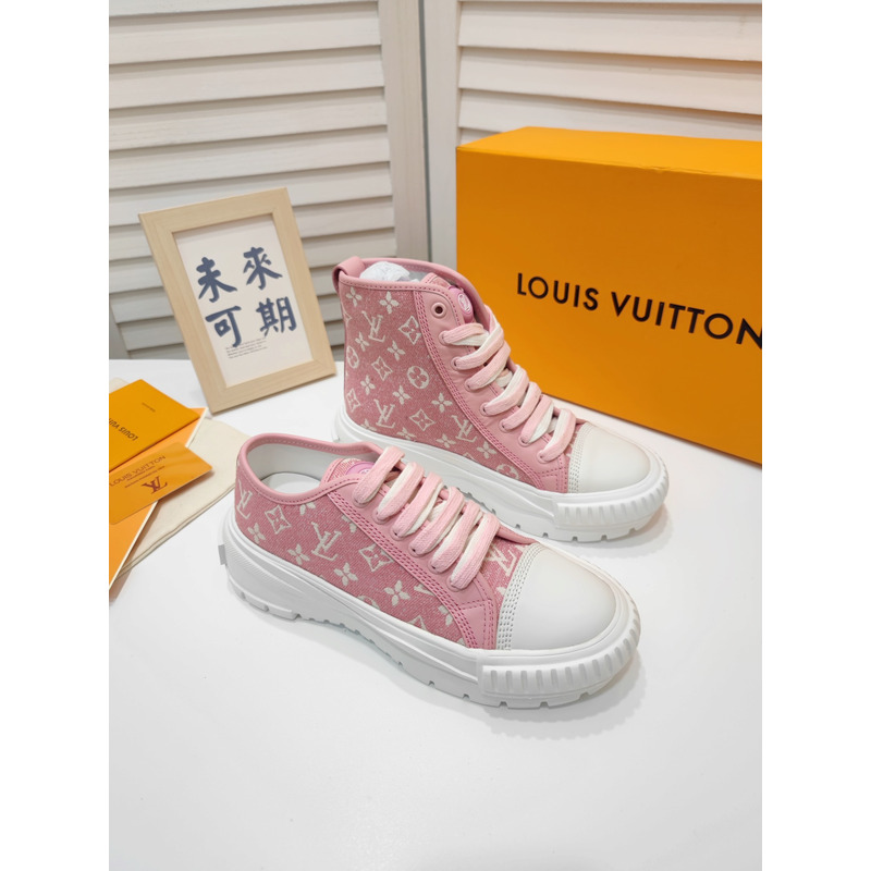 LV Squad Monogram Sneaker Pink 1A9S0M
