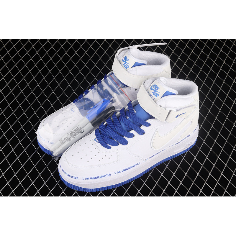Nike Air Force 1’07 Mid x Uniterrupted Blue