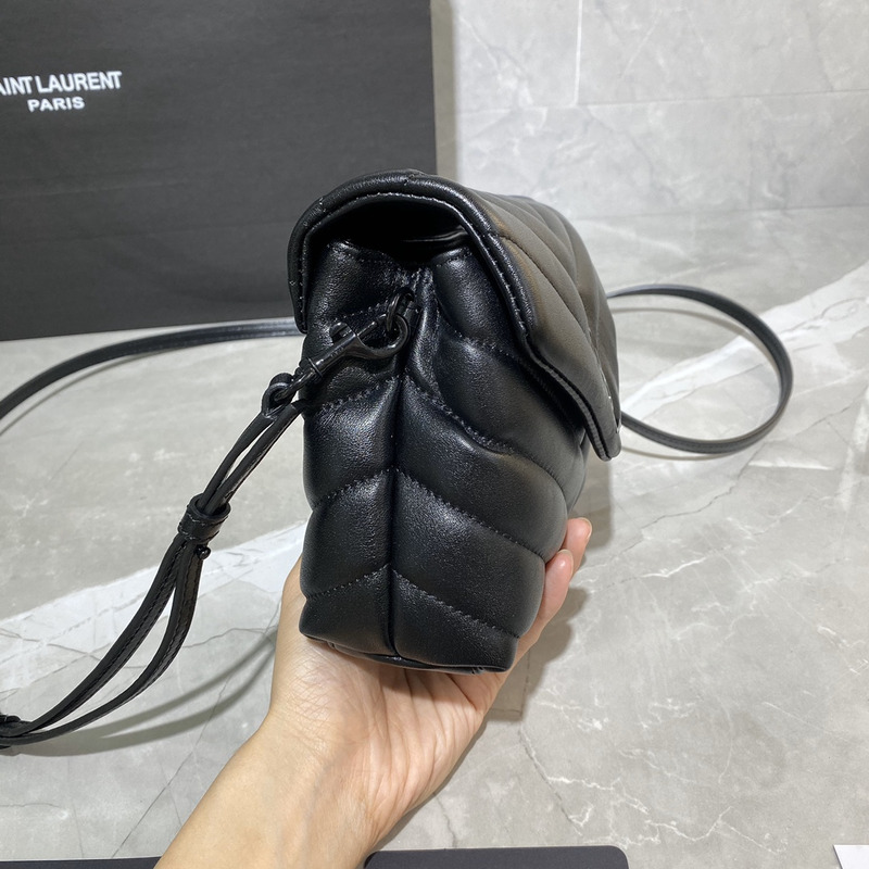 YSL Lulu Matelasse Y shoulder Crossbody bag