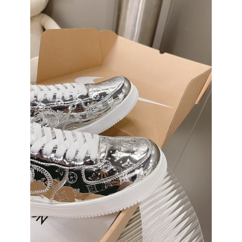 l**is V*t*n x nike air force 1  drop1 met silver