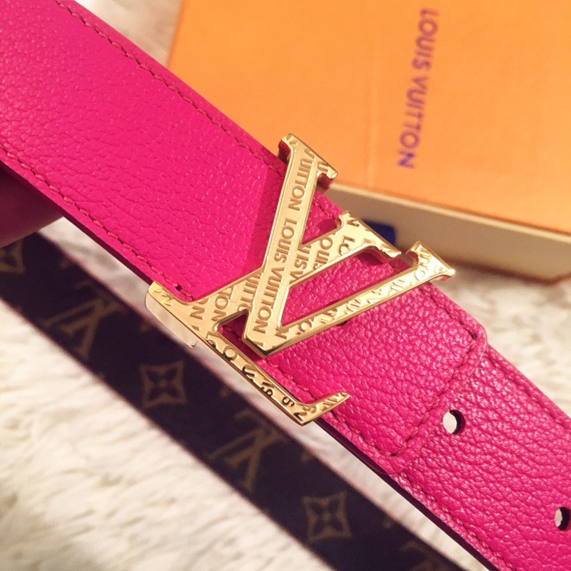 l**is V*t*n icnoic 30mm belt pink