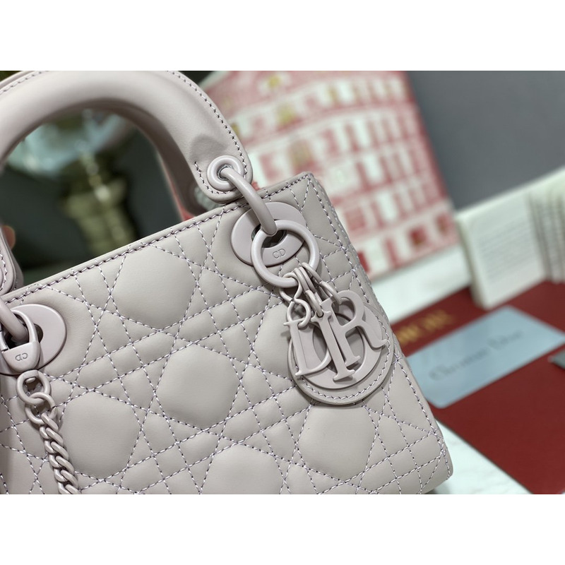 D*or mini lady D*or bag antique pink