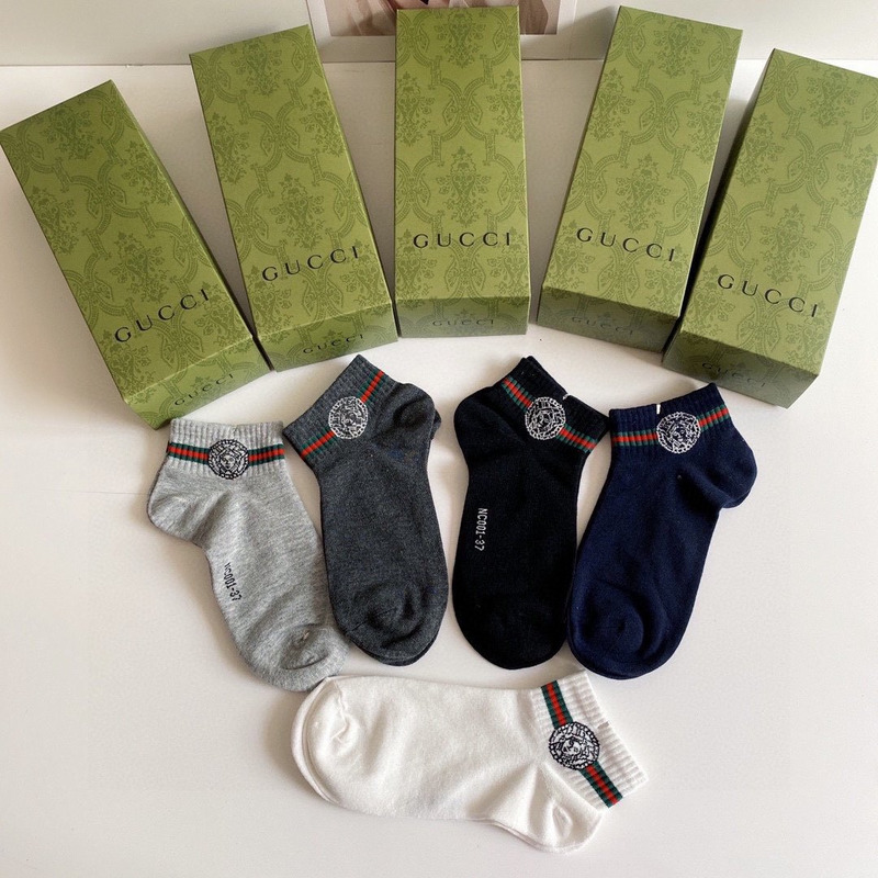 G*u*i x versace cotton socks (4-pair)