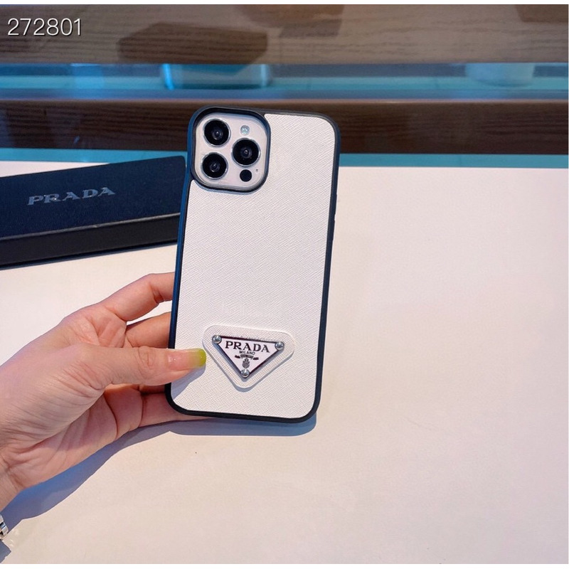 Pra*a logo iphone case white