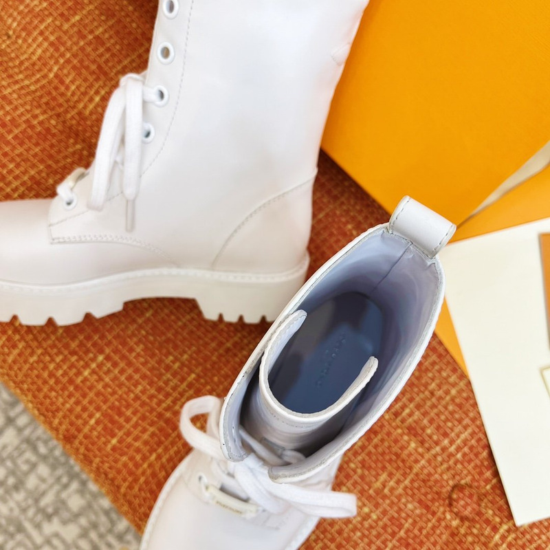 l**is V*t*n territory flat boots white
