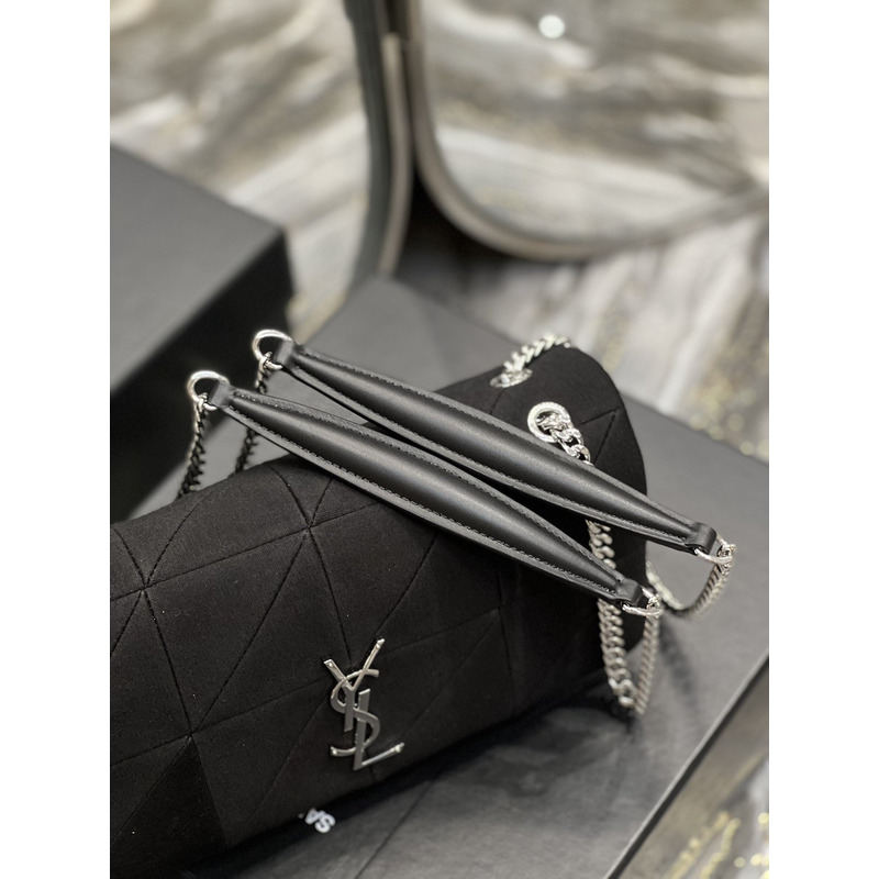 SAINT LAURENT Sunset Leather Crossbody Bag