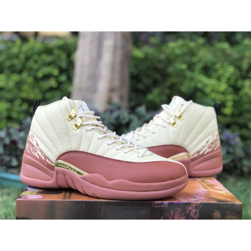 Jordan Eastside Golf x Air Jordan 12 in White&Red