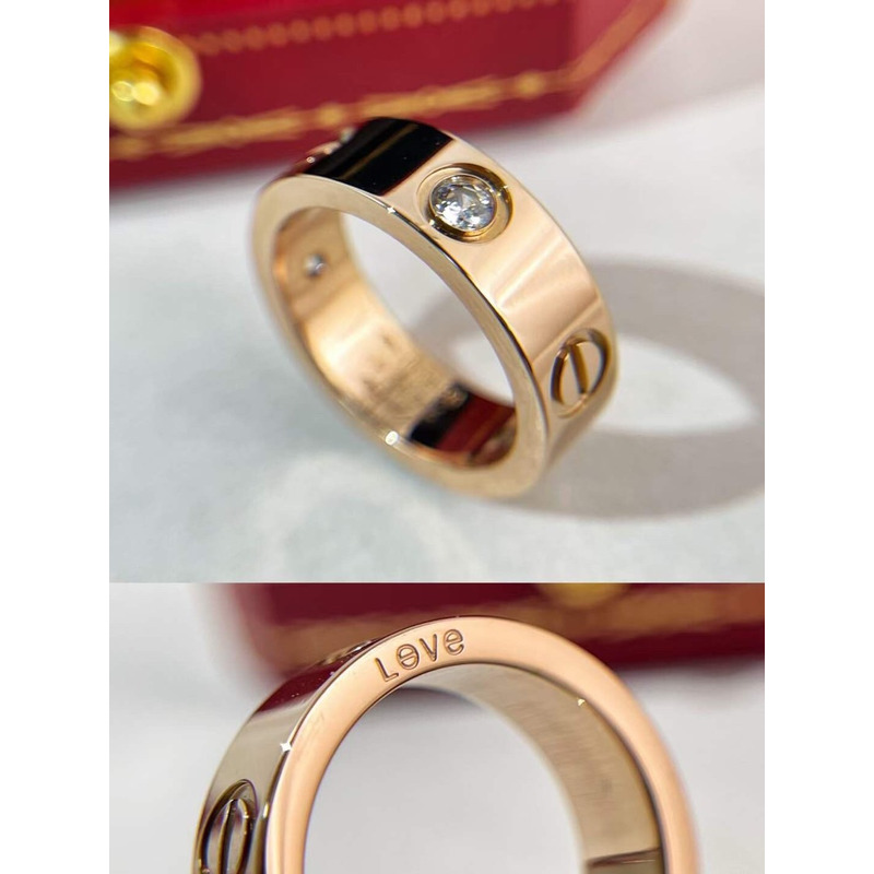 cartier love Di*m*nd ring