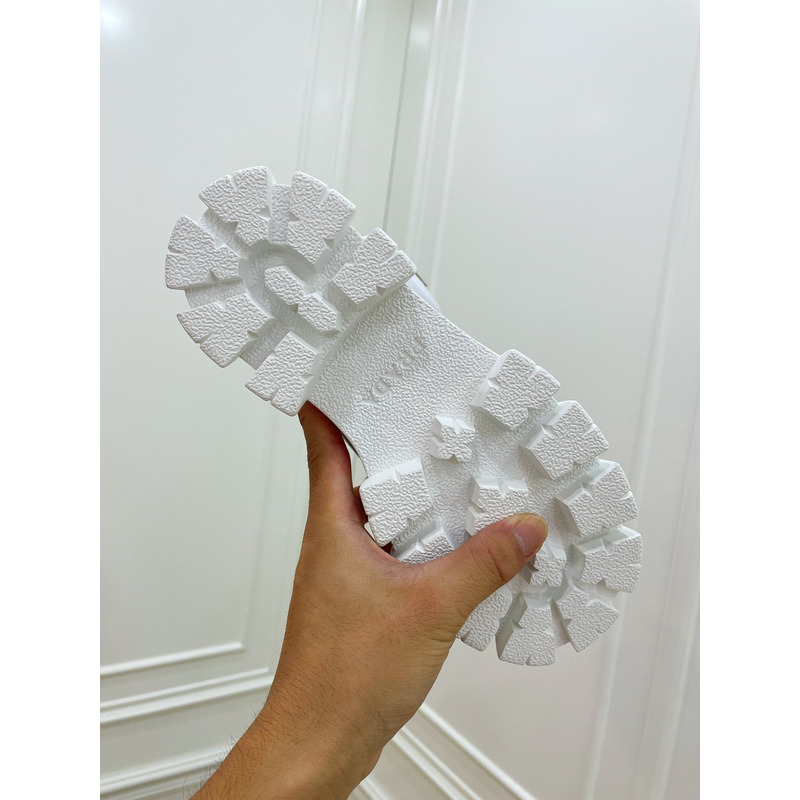 Pra*a monolith combat boots white