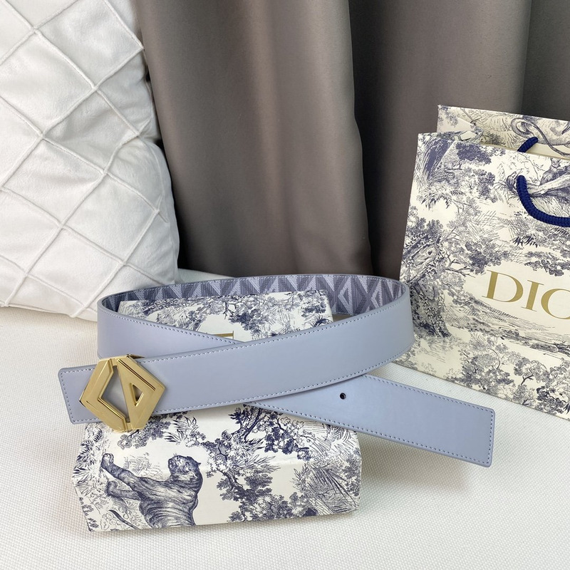 d*or gray cd Di*m*nd canvas and smooth calfskin gold