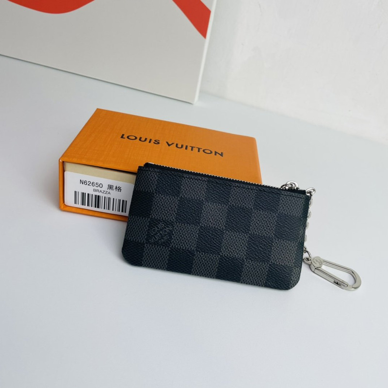 l**is V*t*n damier graphite key pouch