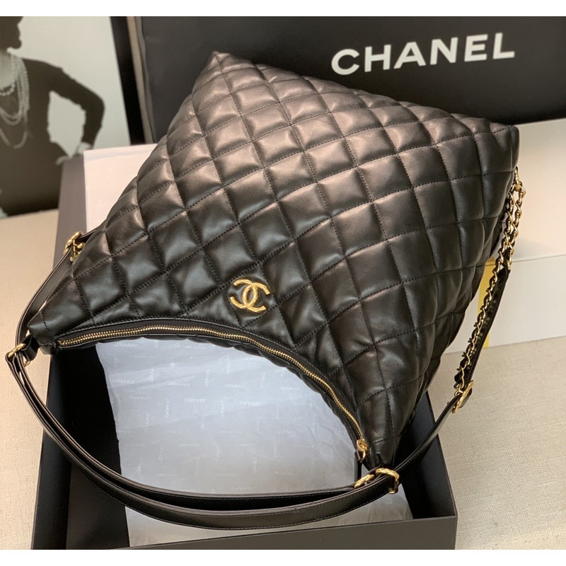 Ch*el maxi hobo bag