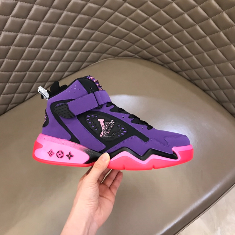 l**is V*t*n  lv trainer 2 sneaker purple