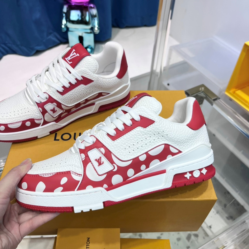 l**is V*t*n lv x yk lv tranier sneaker red