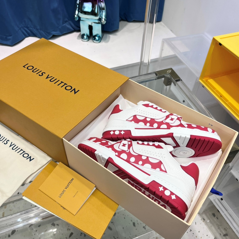 l**is V*t*n lv x yk lv tranier sneaker red