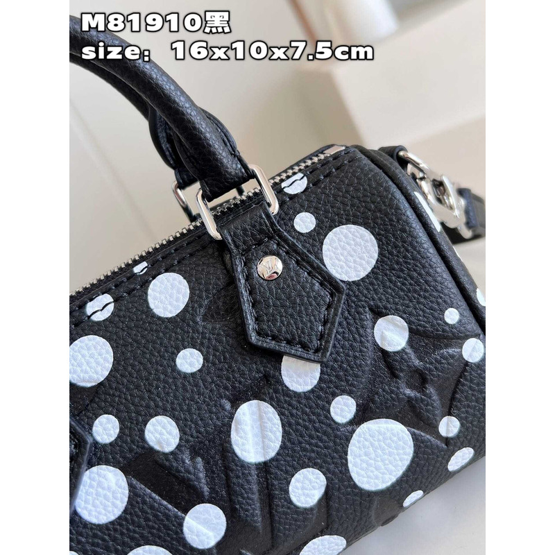 l**is V*t*n x yayoi kusama nano speedy black/white